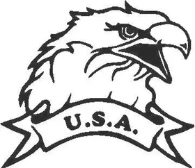 Eagle Decal / Sticker 07