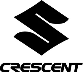 Crescent Suzuki Decal / Sticker 02