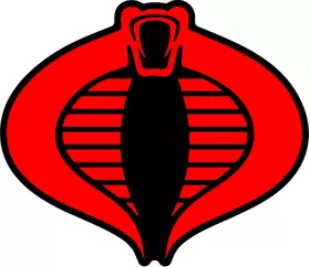 Cobra Commander Decal / Sticker 06