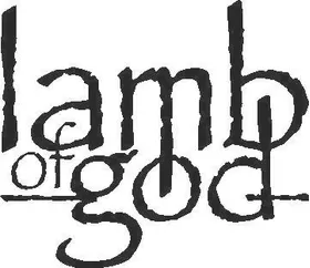 Lamb of God Decal / Sticker 02