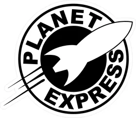 Planet Express Decal / Sticker 02