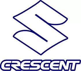 Crescent Suzuki Decal / Sticker 03