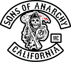 Sons of Anarchy Decal / Sticker 01