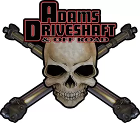 Adams Driveshaft Decal / Sticker 03