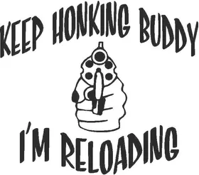Keep Honking 01 Decal / Sticker