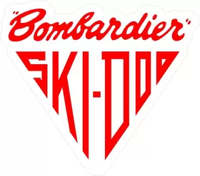 Bombardier Ski-Doo Decal / Sticker 09