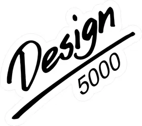 BBS Design 5000 Decal / Sticker b