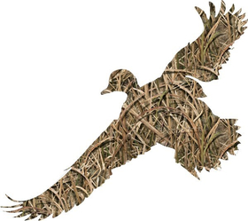 Camo Duck Hunting Hunting Decal / Sticker 24