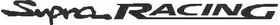 Toyota Supra Racing Decal / Sticker 02