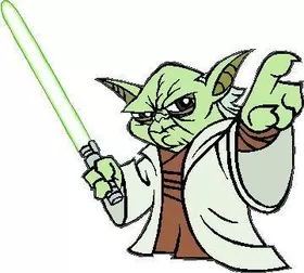 Yoda Decal / Sticker 02