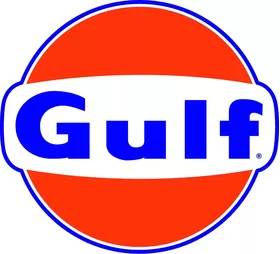 Gulf Decal / Sticker 07