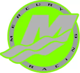 Lime Green Mercury Racing Decal / Sticker 39