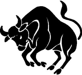 Zodiac Bull Decal / Sticker