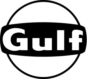 Gulf Decal / Sticker 09