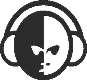 DJ Dee Jay Decal / Sticker 018