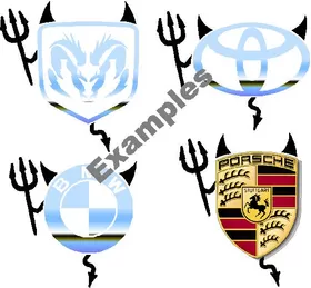 z Devil Emblem Add-Ons Decal / Sticker