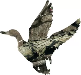 Camo Duck Hunting Hunting Decal / Sticker 19