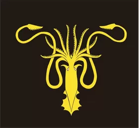 Game of Thrones House Greyjoy Decal / Sticker 01