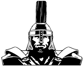 Trojans Mascot Decal / Sticker