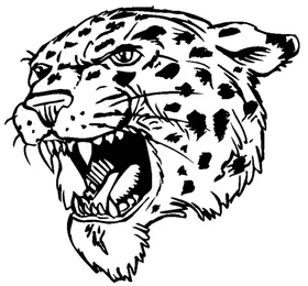 Leopards Mascot Decal / Sticker 4