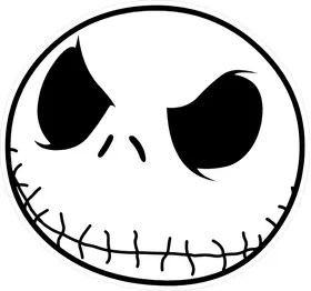 Jack Skellington Decal / Sticker 02