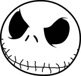 Jack Skellington Decal / Sticker 03