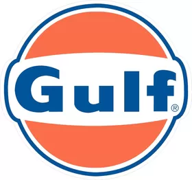 Gulf Decal / Sticker 05