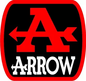 Arrow Exhaust Decal / Sticker 07