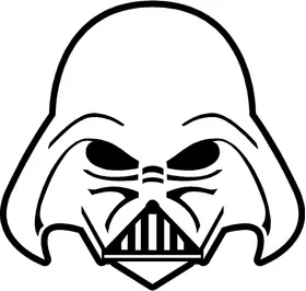 Darth Vader Decal / Sticker 08