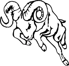 Ram Decal / Sticker 16