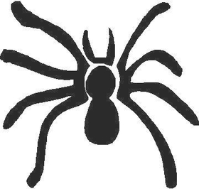 Spider Decal / Sticker 01