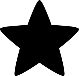 Star Decal / Sticker 18