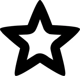 Star Decal / Sticker 19