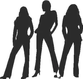 Charlie's Angels Decal / Sticker 03