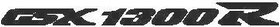 GSXR1300 Suzuki Hayabusa Decal / Sticker