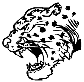 Leopards Mascot Decal / Sticker 3