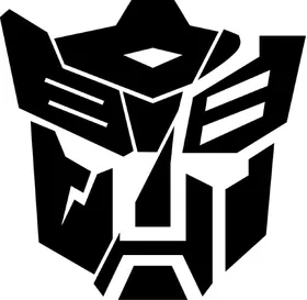 Split Autobot Dinobot Transformers Decal / Sticker 03