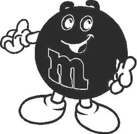 M&M Decal / Sticker 06