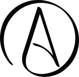 Atheist Logo Decal / Sticker 01