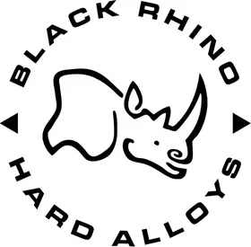 Black Rhino Hard Alloys Decal / Sticker 01