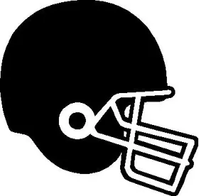 Football Helmet Decal / Sticker 10