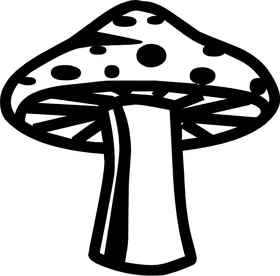 Mushroom Decal / Sticker 01