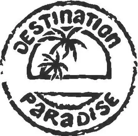 Destination Paradise Decal / Sticker