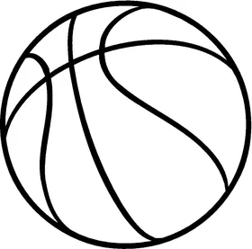 Basketball Decal / Sticker