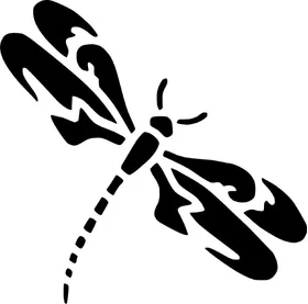 Dragonfly Decal / Sticker 01