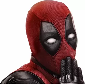 Cute Deadpool Decal / Sticker 23