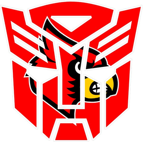 Autobot Cardinals Decal / Sticker 31