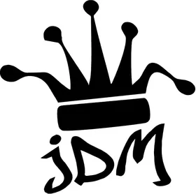 JDM Crown Decal / Sticker 01