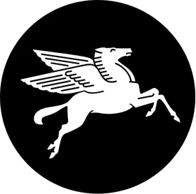 MobilGas Pegasus Decal / Sticker 17