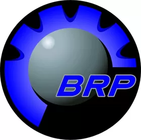 Blue BRP Decal / Sticker 06